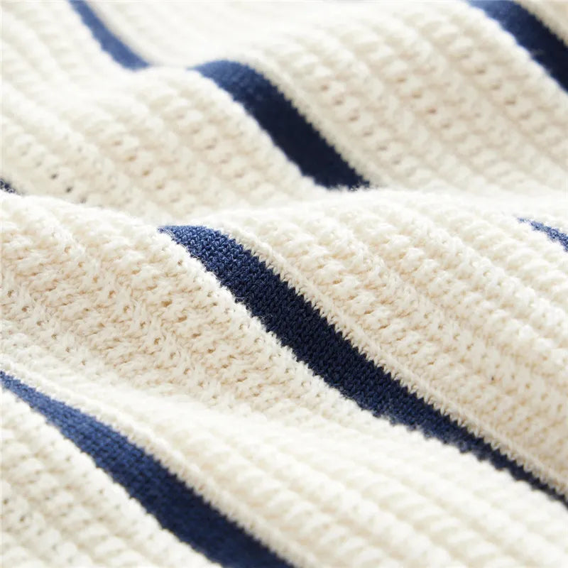 Portofino Striped Knit Polo