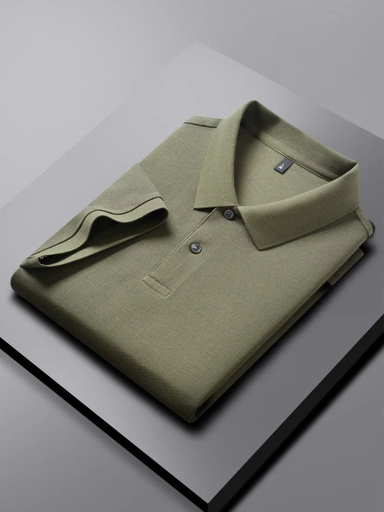 Franco Polo in Refined Cotton, view 3 - Elena Harper