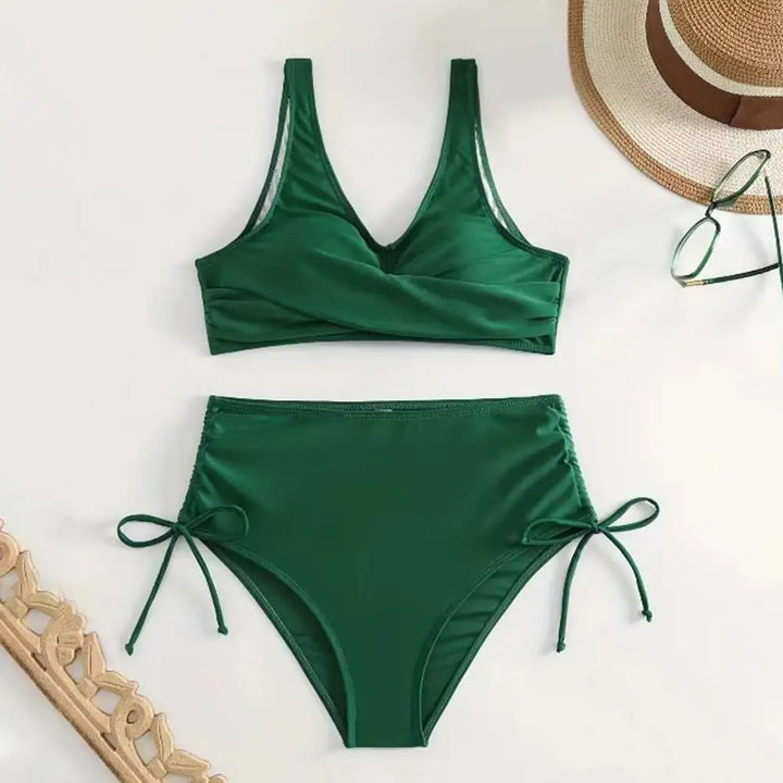 Sarena | Your shaping bikini for the abdomen with an elegant V-neck