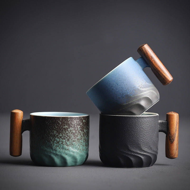 GlamCuppa Compact Ceramic Mug | Handcrafted Coffee and Tea Cup with a Timeless Design