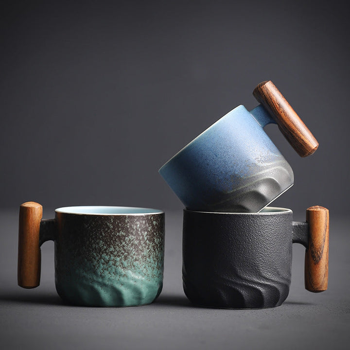 GlamCuppa Compact Ceramic Mug | Handcrafted Coffee and Tea Cup with a Timeless Design