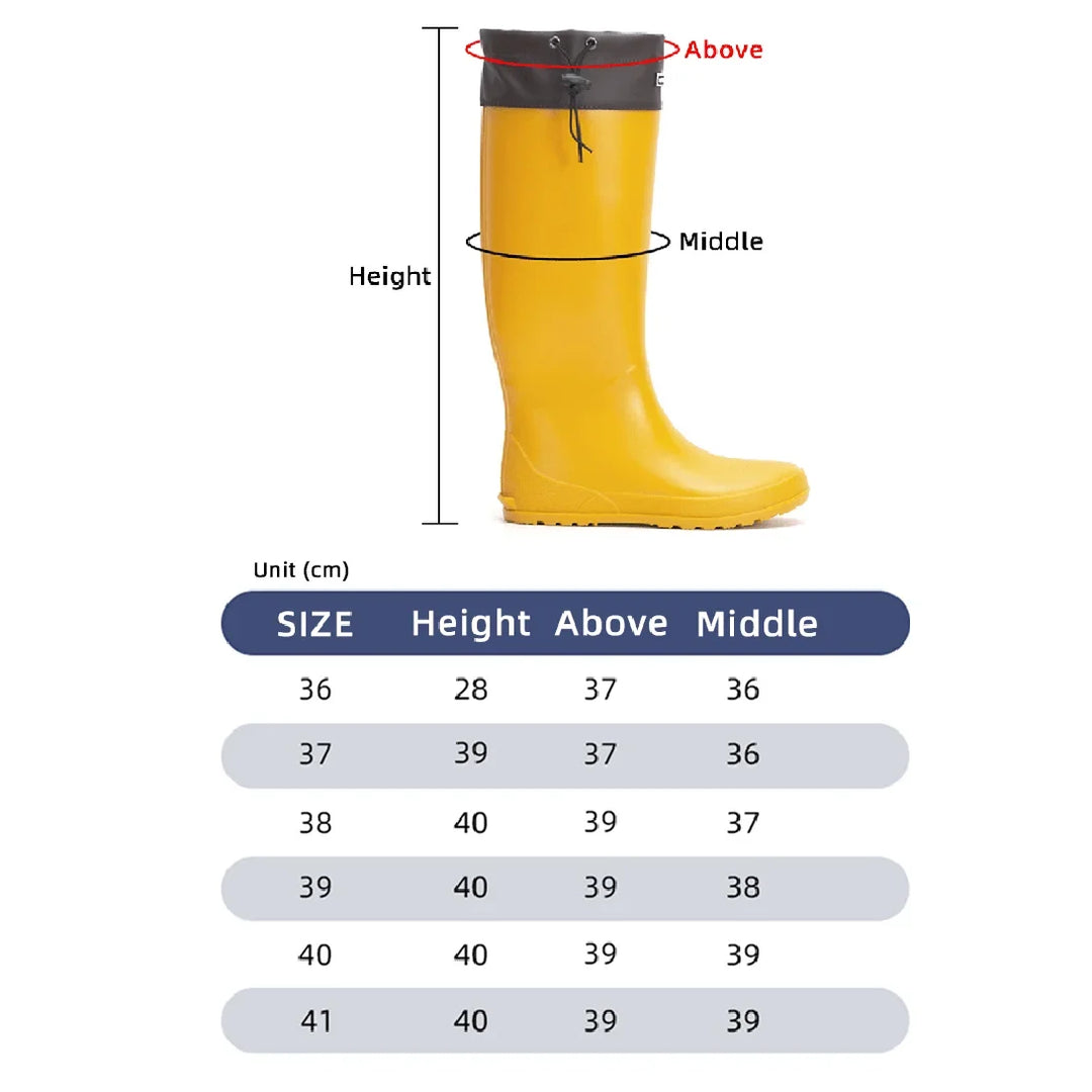 Women's Tall Chunky-Sole Waterproof Camping Boots Sylvane, view 2 - Elena Harper