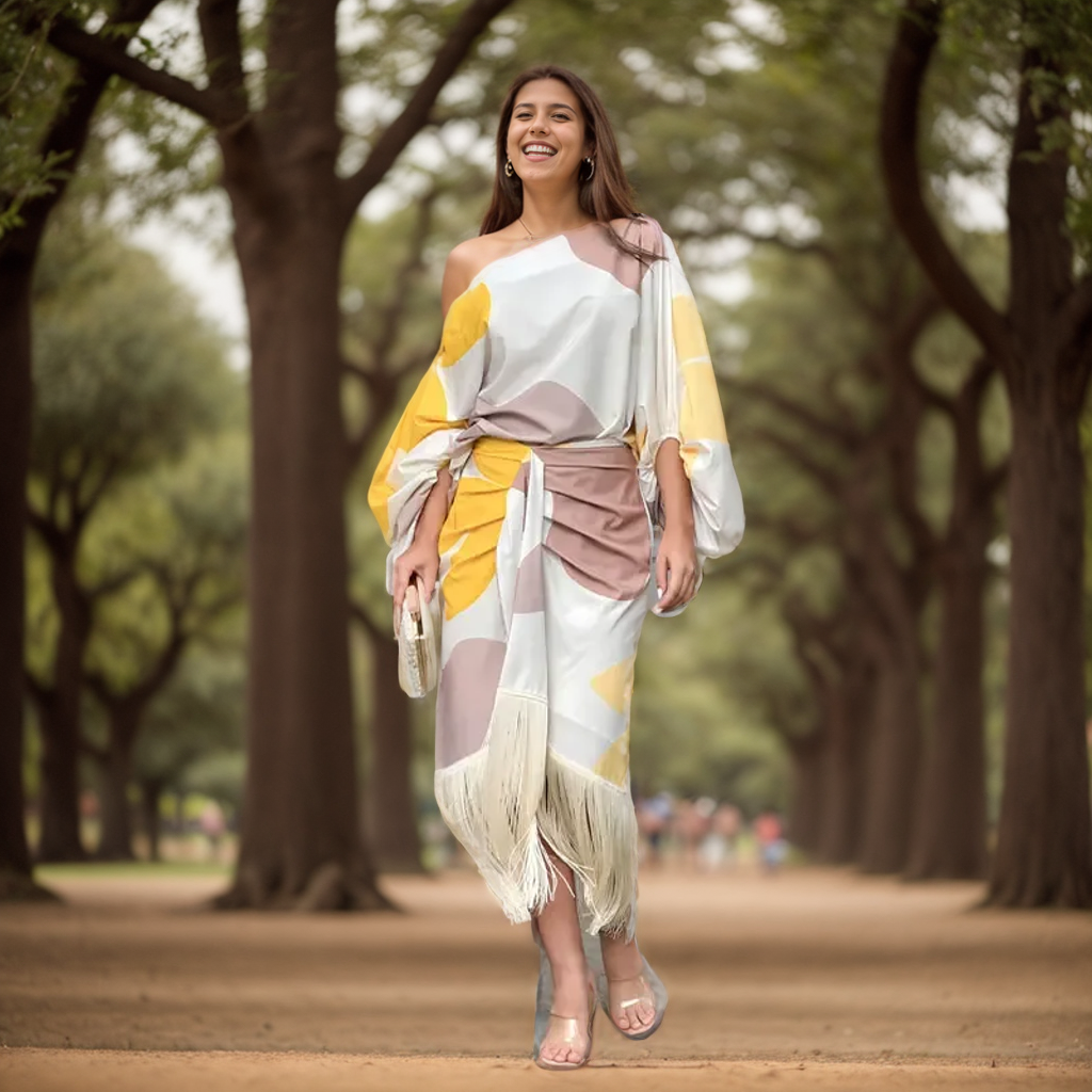 Alana | Printed Duo Set with Elegant Design