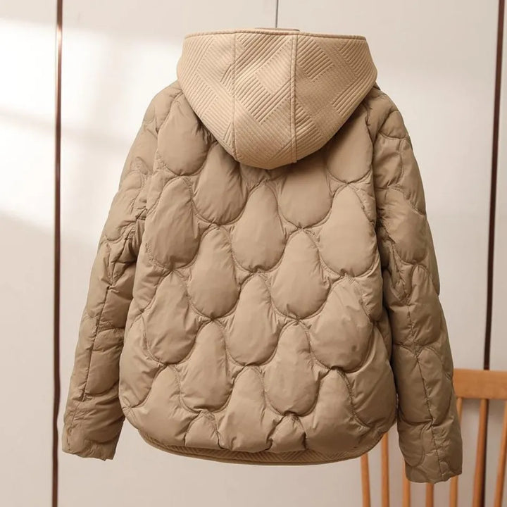 Béatrice - Chic Padded Down Jacket with Hood