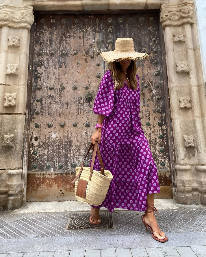 Linda Elegant Summer Dress, view 5 - Elena Harper