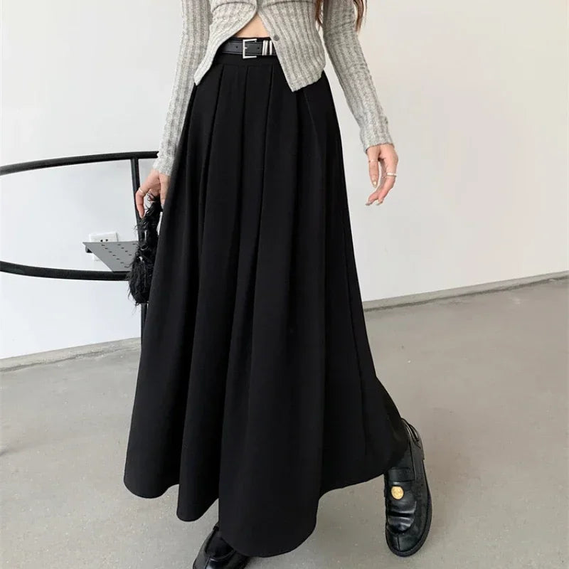 Lavender Flowing Graceful Skirt, view 6 - Elena Harper