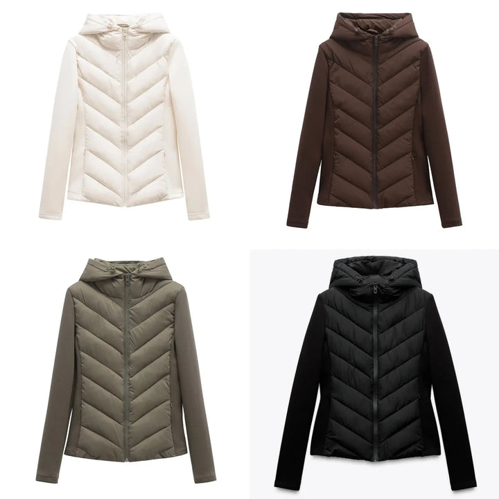 Lightweight Women's Jacket with Pattern - Chic, Structured, and Modern Style.
