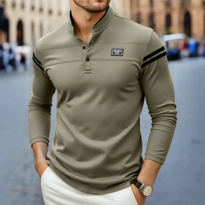 LAURENT MONACO | MODERN LONG SLEEVE T-SHIRT FOR MEN