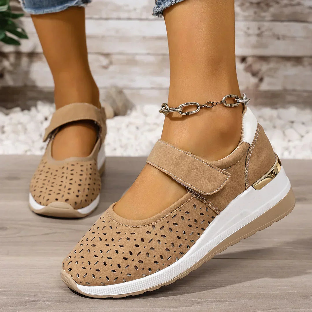 Thea - Women's Airy Orthopaedic Summer Shoes with Footbed