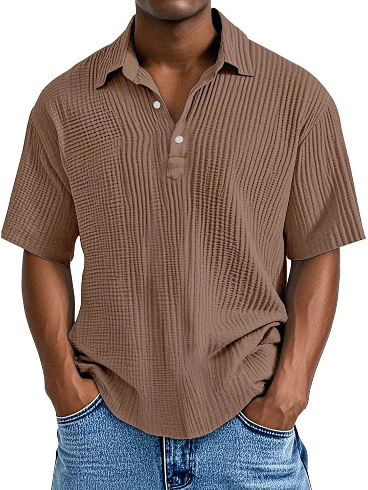 LAURENT MONACO | VINTAGE TEXTURED SHIRT FOR MEN