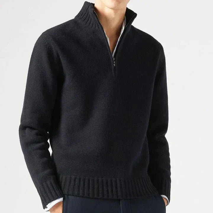 LAURENT MONACO | WOOL DOLCEVITA WITH ZIP FOR MEN