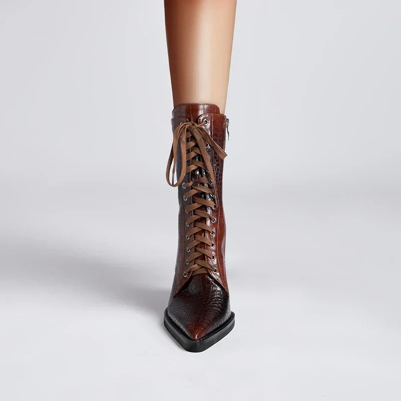 Izzy Ryder Lace-up Boots
