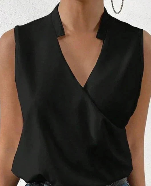 Elena - Elegant sleeveless top - timeless, stylish and versatile
