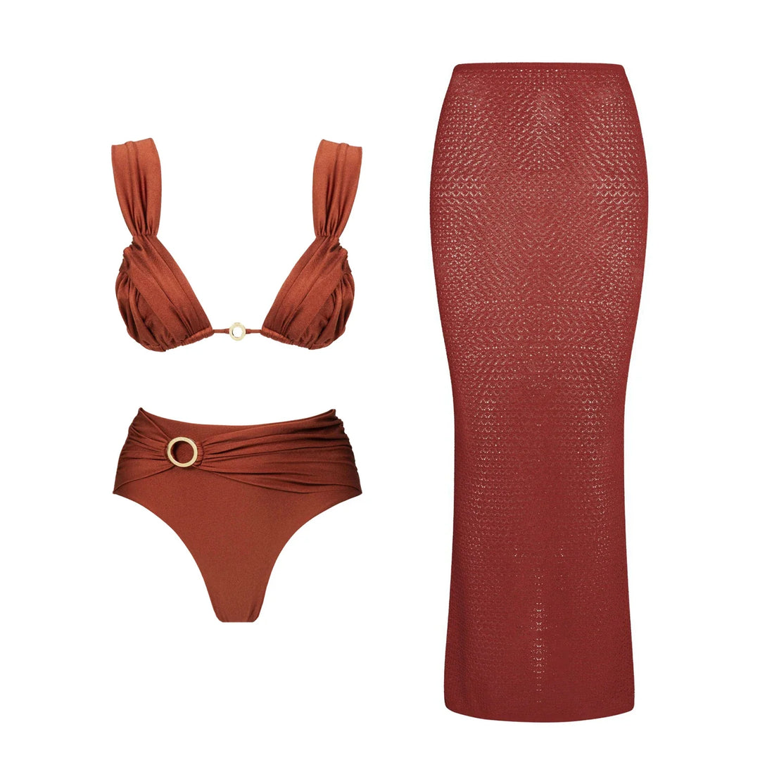 Beautifully Finished Bikini in a Timeless Design, view 6 - Elena Harper