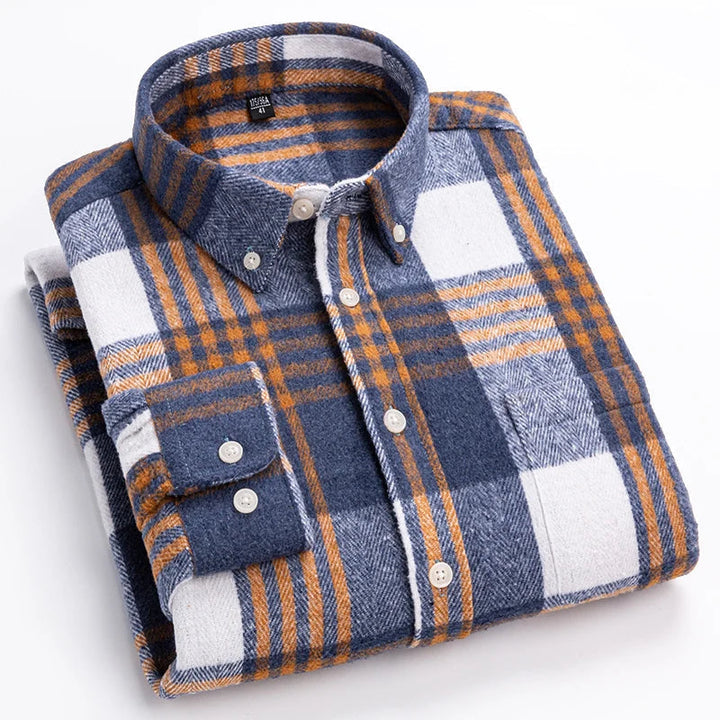 LAURENT MONACO | MODERN CHECKED SHIRT FOR MEN