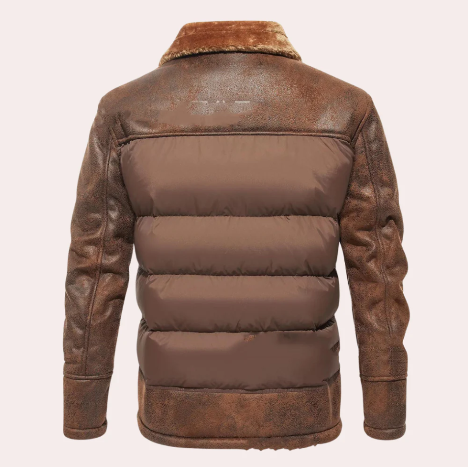 Men's winter jacket, cozy and high quality