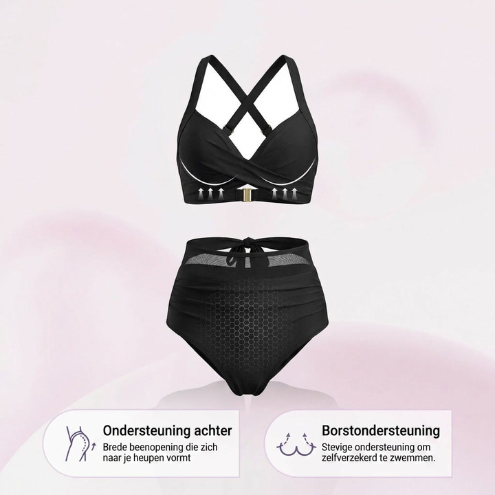 Sabine™ | 2-in-1 High Waisted Tummy Control Bikini