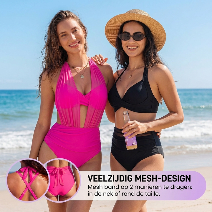 Sabine™ | 2-in-1 High Waisted Tummy Control Bikini