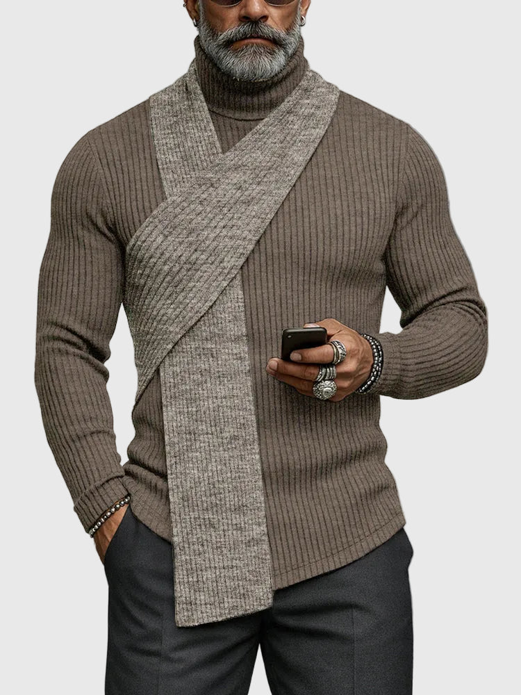 Daniel Cozy and Refined Turtleneck Sweater, view 6 - Elena Harper