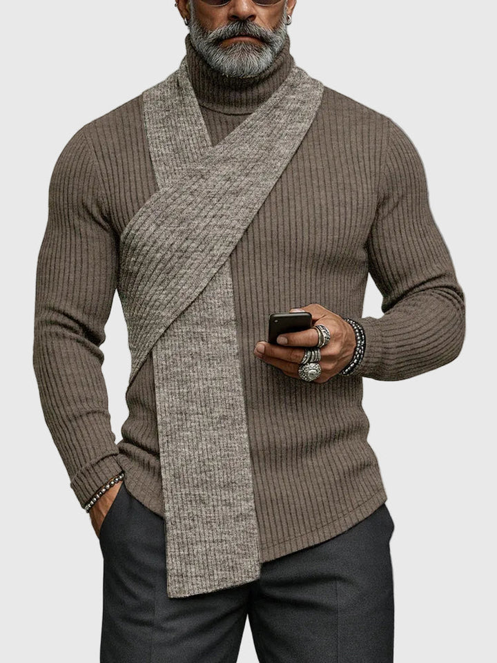 Daniel Cozy and Refined Turtleneck Sweater, view 6 - Elena Harper