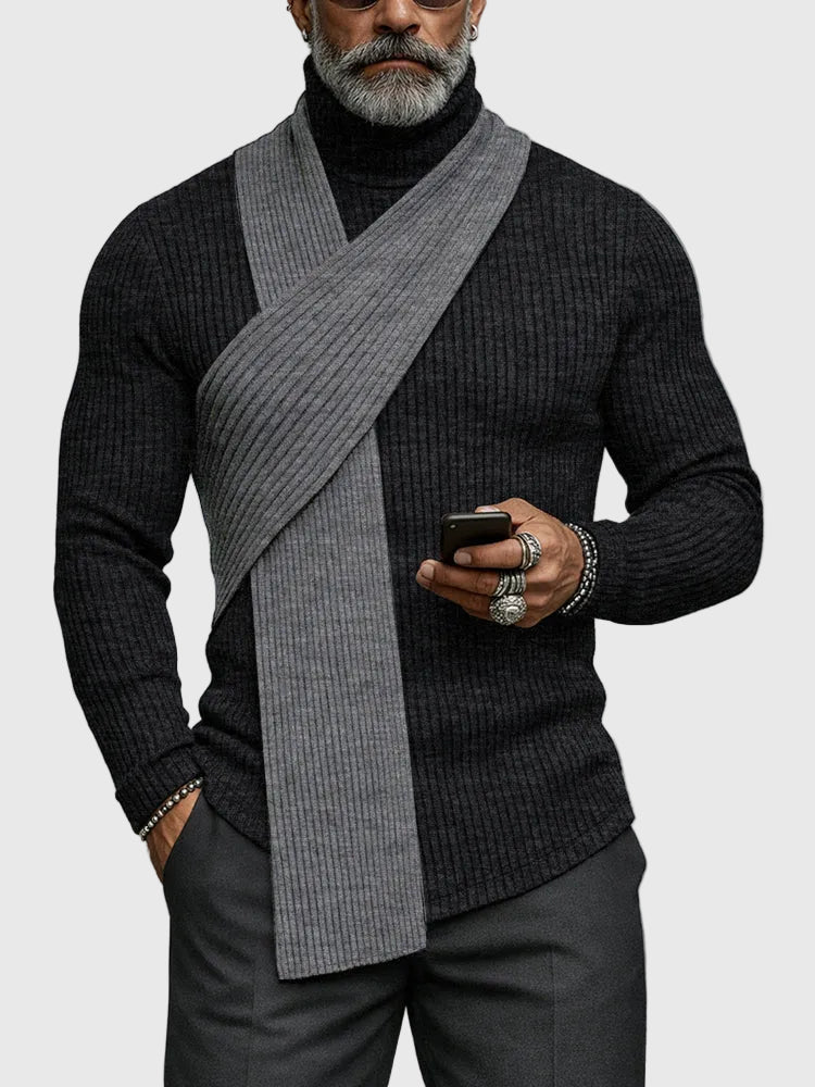 Daniel Cozy and Refined Turtleneck Sweater, view 7 - Elena Harper