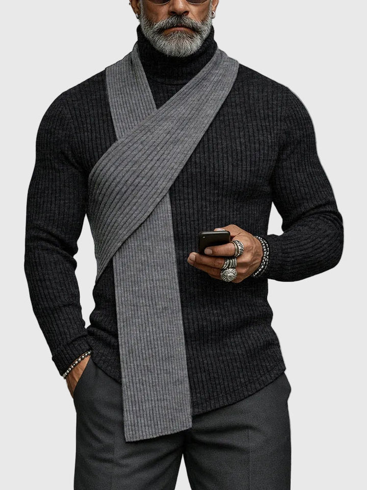 Daniel Cozy and Refined Turtleneck Sweater, view 7 - Elena Harper