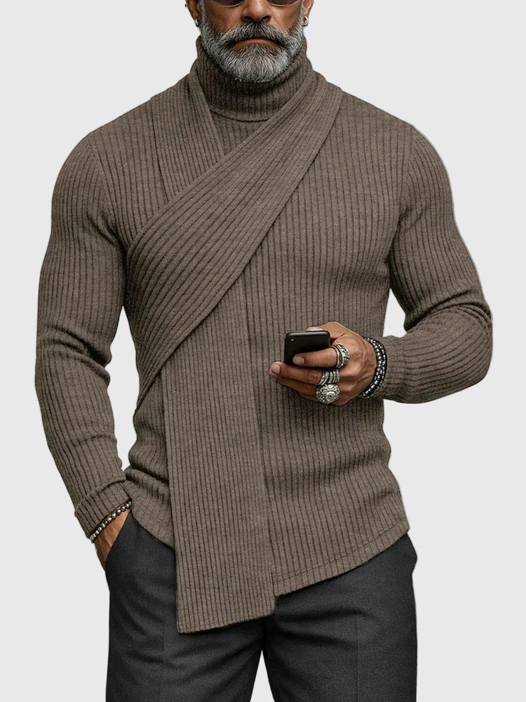 Daniel Cozy and Refined Turtleneck Sweater, view 2 - Elena Harper