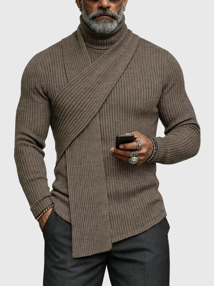 Daniel Cozy and Refined Turtleneck Sweater, view 2 - Elena Harper