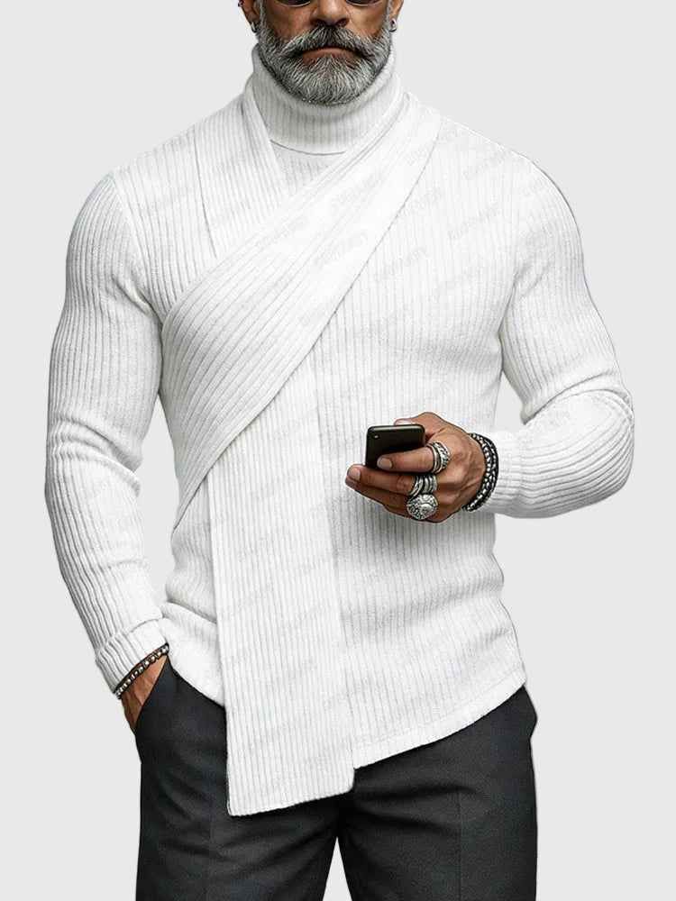Daniel Cozy and Refined Turtleneck Sweater, view 4 - Elena Harper