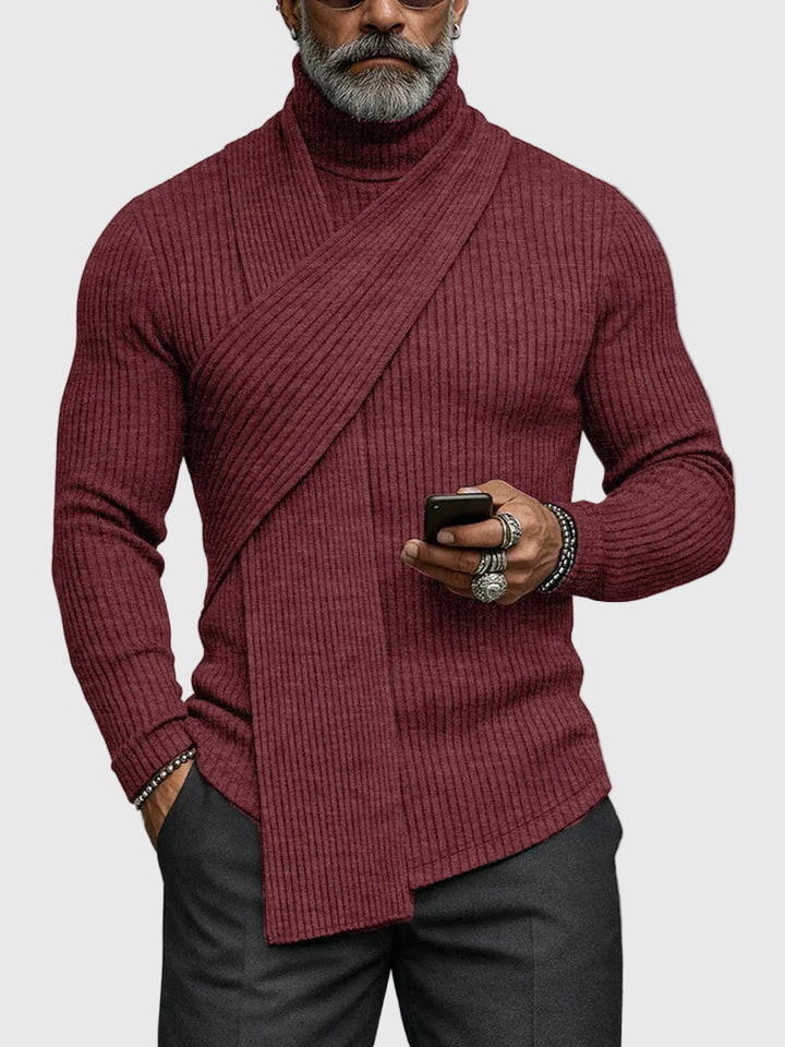 Daniel Cozy and Refined Turtleneck Sweater, view 5 - Elena Harper