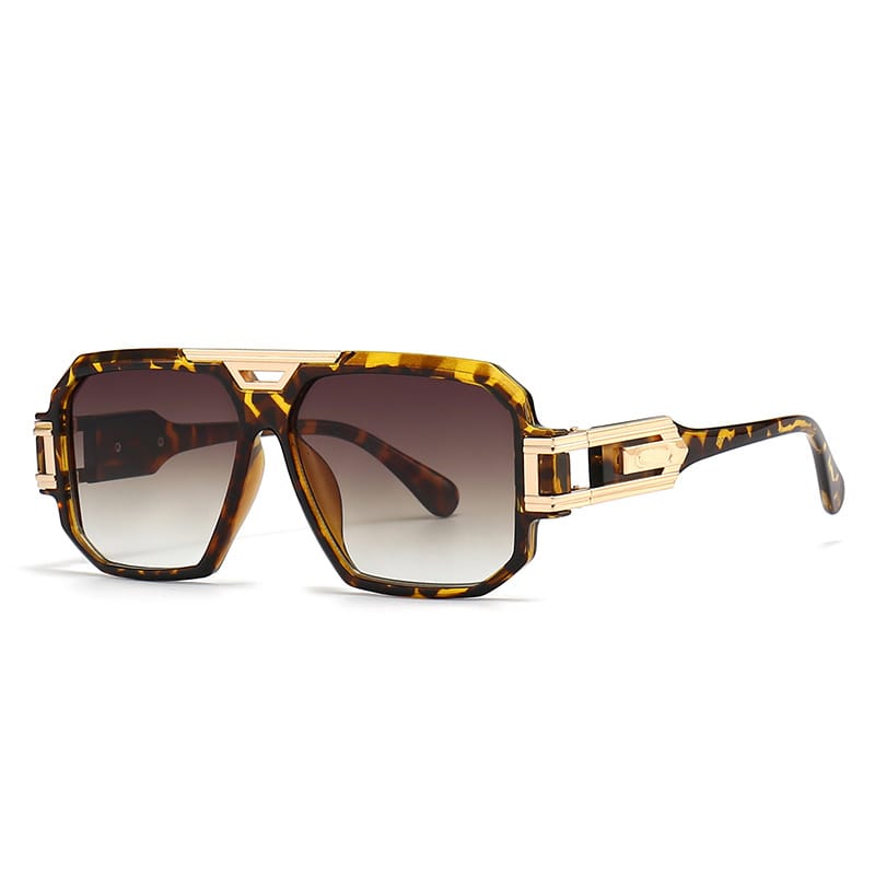 Lunavex Sunglasses with Striking Square Gradient, view 6 - Elena Harper