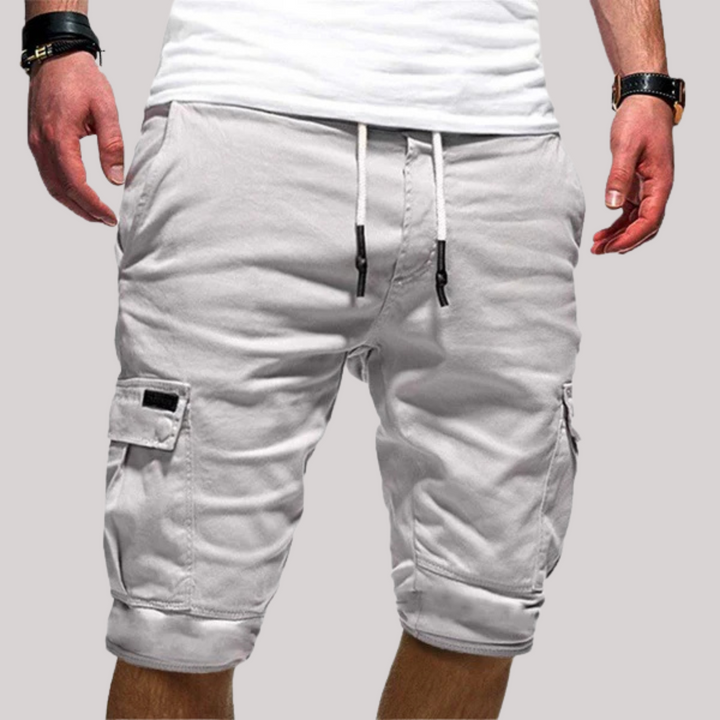 Anton | Men's Cargo Shorts with Drawstring and Pockets