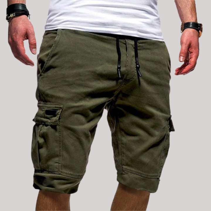 Anton | Men's Cargo Shorts with Drawstring and Pockets