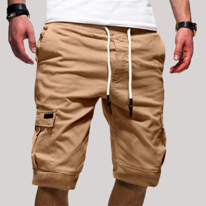 Anton | Men's Cargo Shorts with Drawstring and Pockets