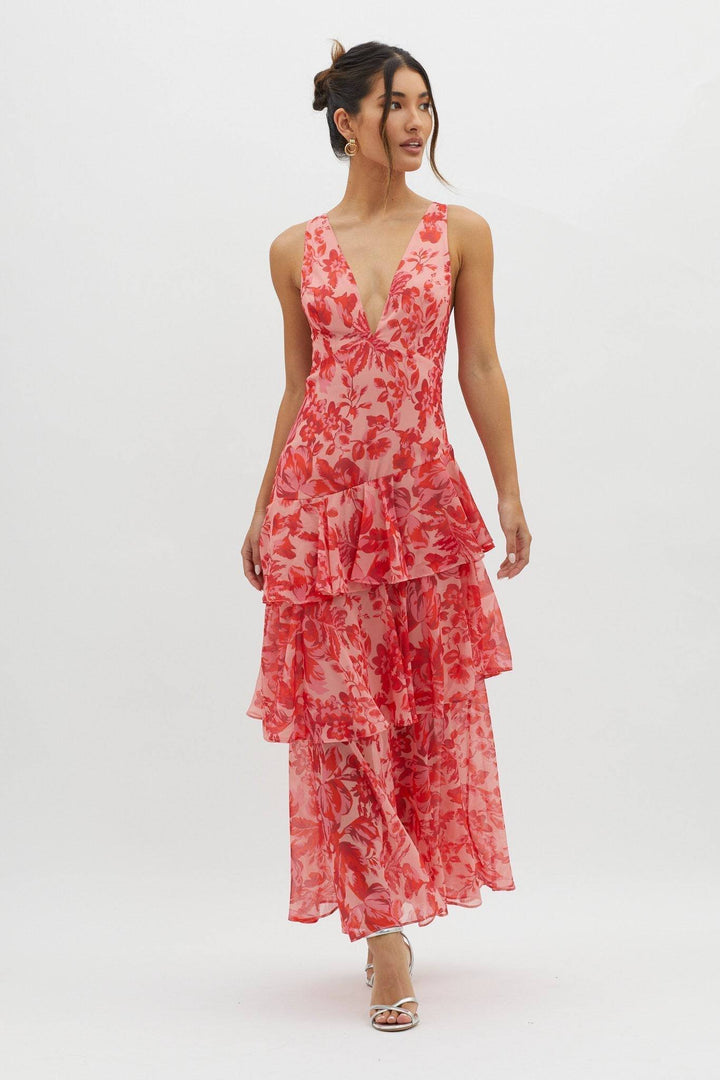 Taviana™  |  Sophisticated Midi Dress