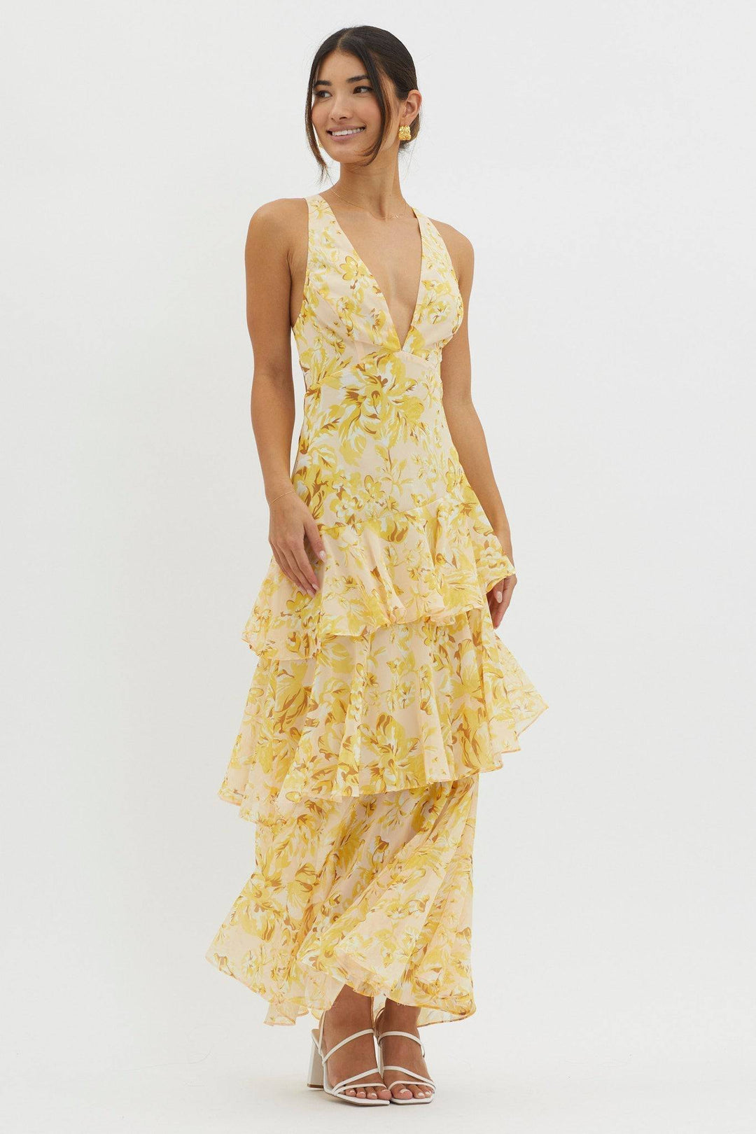 Taviana™  |  Sophisticated Midi Dress