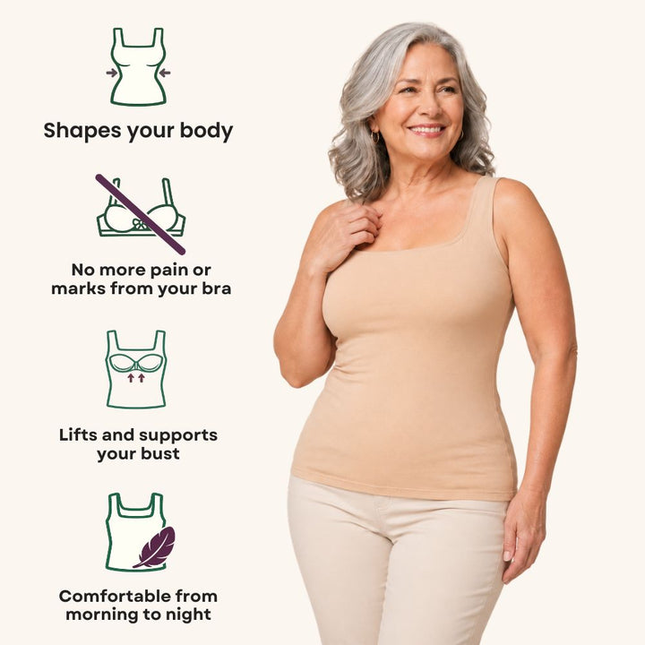 AuraForm™ Shaper Top with Integrated Bra
