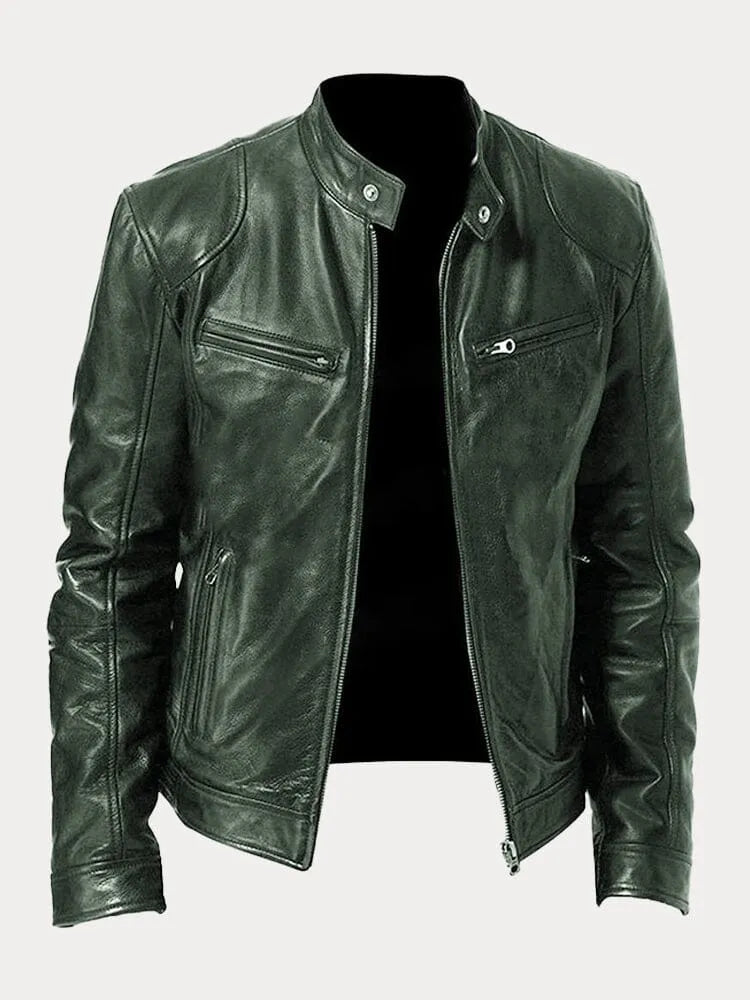 Daniel Leather Jacket - Elena Harper