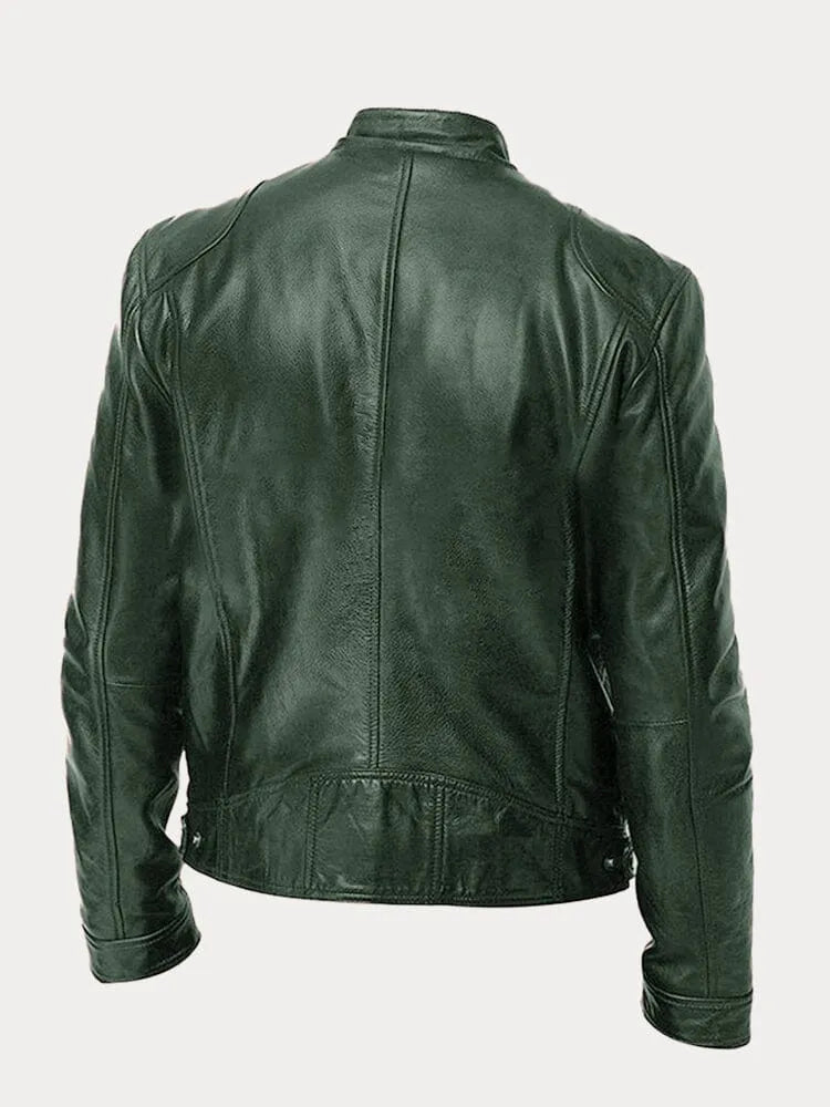 Daniel Leather Jacket - Elena Harper