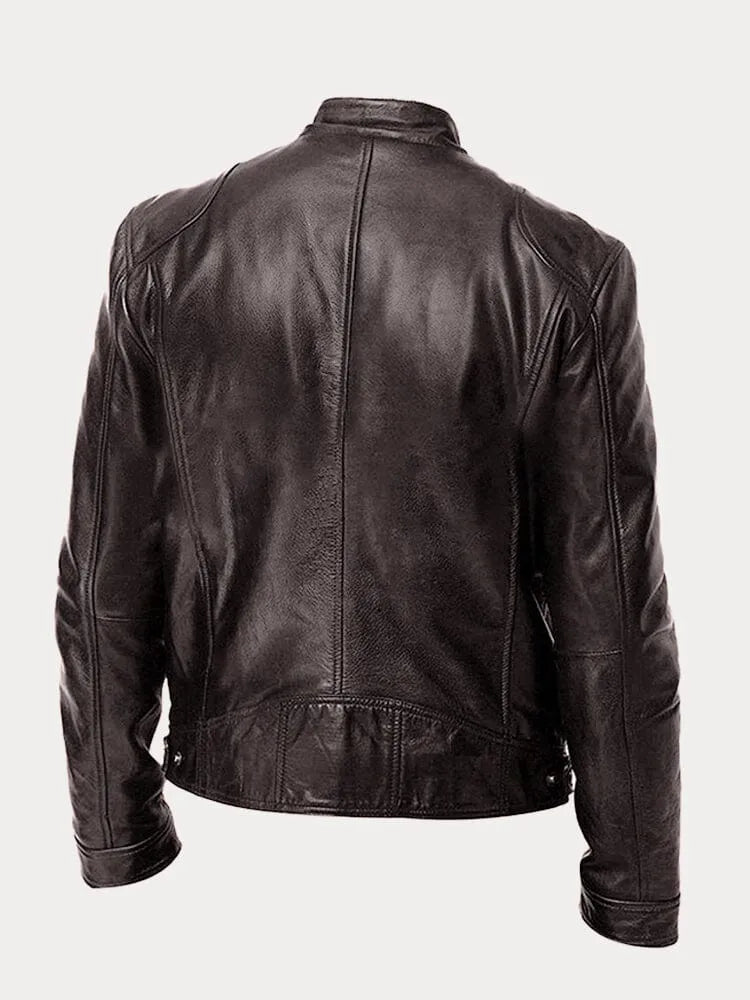 Daniel Leather Jacket - Elena Harper