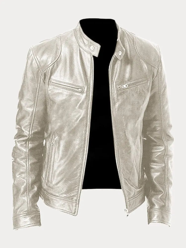 Daniel Leather Jacket - Elena Harper