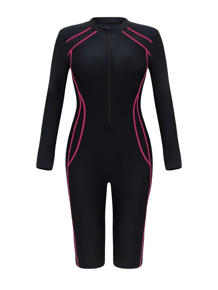 Beautifully Finished Swimsuit in a Timeless Design, view 3 - Elena Harper