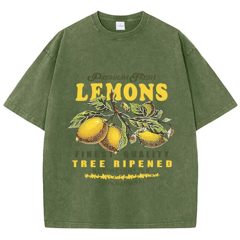 Limoncello Relaxed Cotton T-shirt, view 8 - Elena Harper