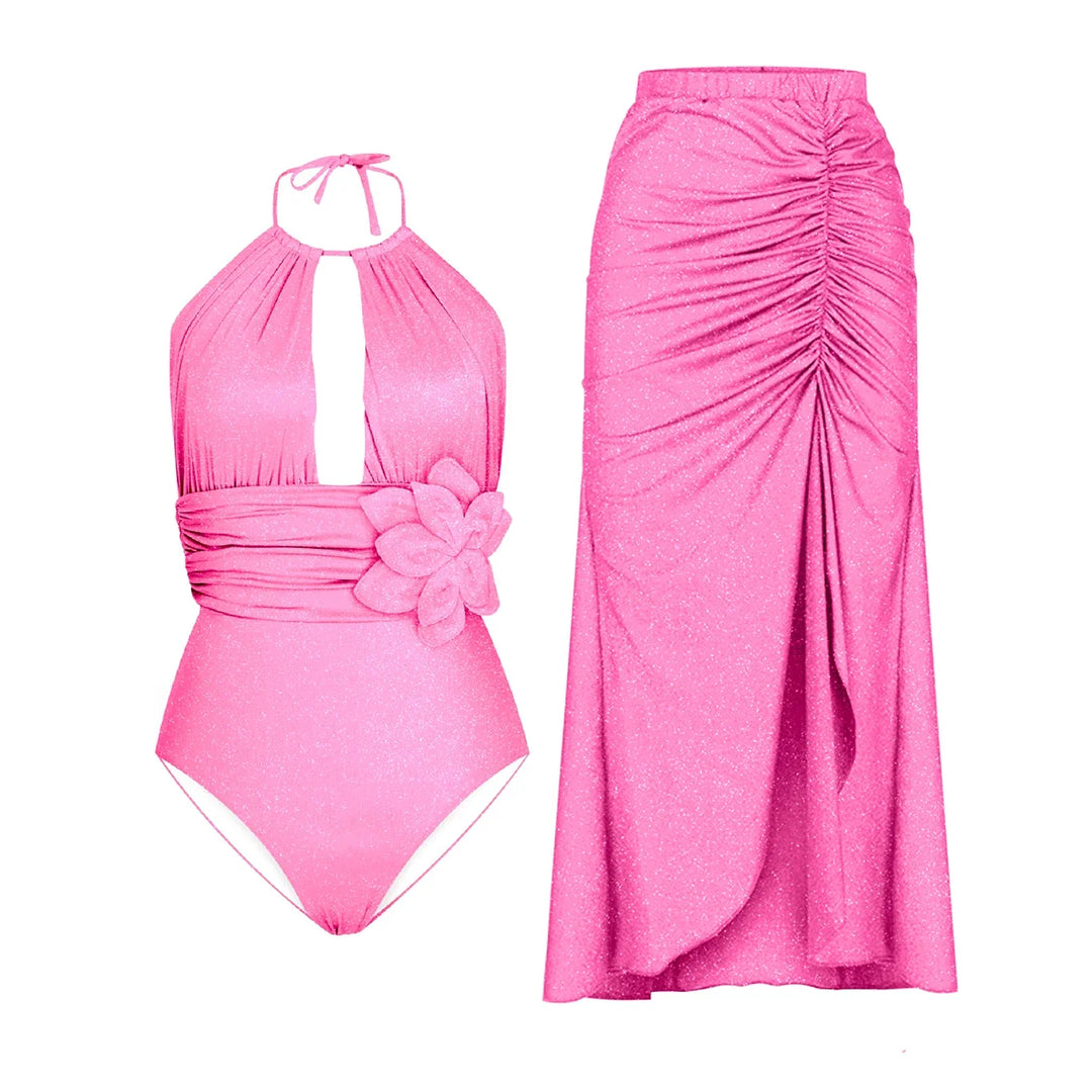 Beautifully Finished Bathing Suit in a Timeless Design - Elena Harper