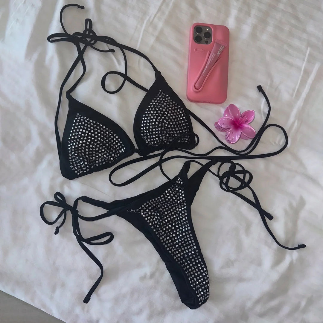 Beautifully Finished Bikini in a Timeless Design, view 6 - Elena Harper