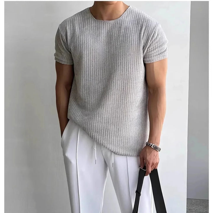 LAURENT MONACO | MENS KNIT T-SHIRT