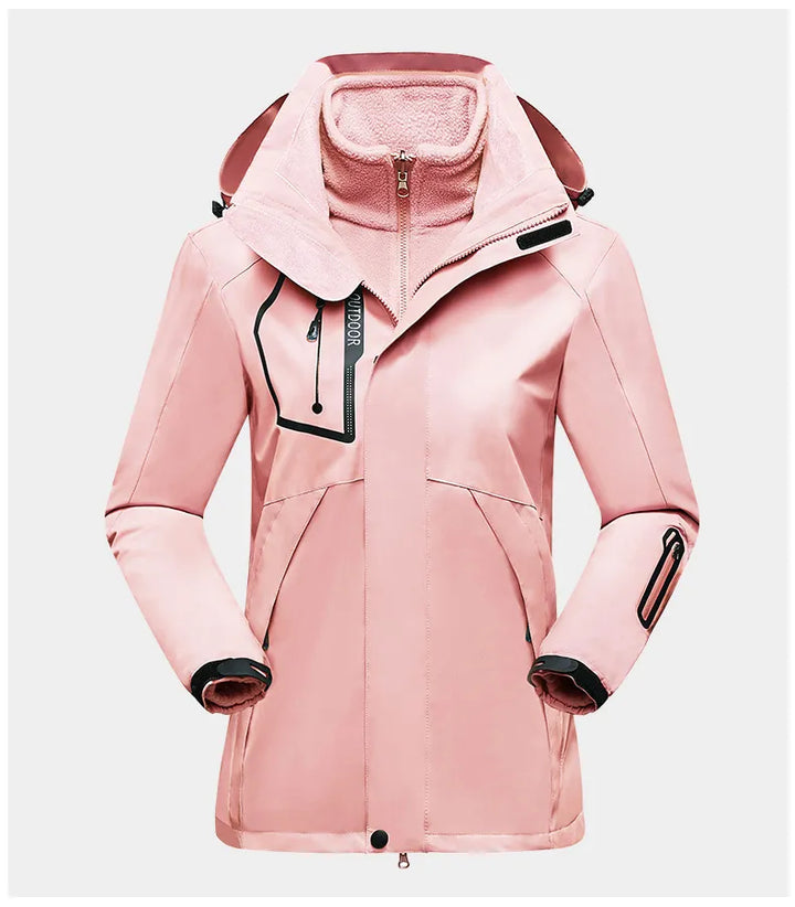 3-in-1 Outdoor Jacket for Women Luna, view 3 - Elena Harper