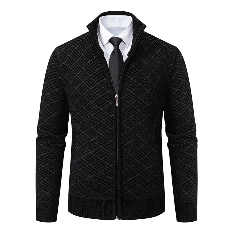 Guilherme Zip-Up Cardigan - Elena Harper