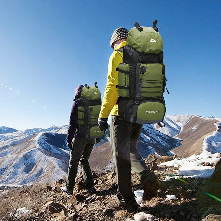 90L Tactical Camping Backpack Military Bag for Men and Women, view 6 - Elena Harper