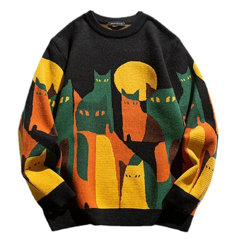 Théo - Printed Men's Sweater